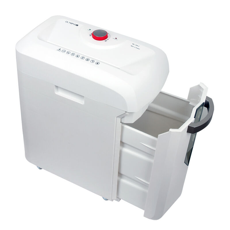 Olympia MC 306.2 Επαγγελματικός καταστροφέας εγγράφων Cross Cut P5 – 6 x A4 – 19L - Image 10