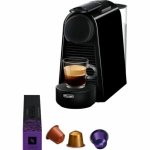 Delonghi Nespresso EN85.B Essenza Mini Black Καφετιέρα για Κάψουλες & 100 Ευρώ Επιστροφή ή Δώρο 60 Κάψουλες Nespresso