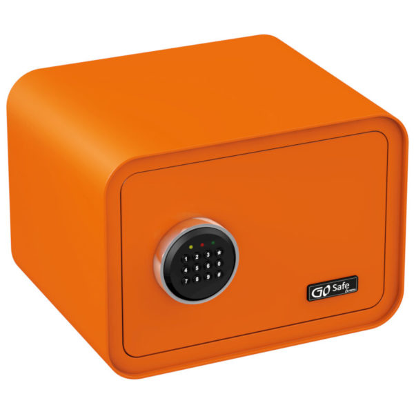 Olympia GOSAFE100 C GR Πορτοκαλί Χρηματοκιβώτιο με ηλεκτρονική κλειδαριά 26 x 35 x 28 cm