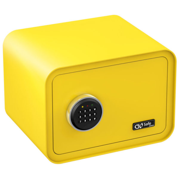 Olympia GOSAFE100 C GR Κίτρινο Χρηματοκιβώτιο με ηλεκτρονική κλειδαριά 26 x 35 x 28 cm