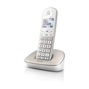 Philips XL4901S/GRS White Ασύρματο Τηλέφωνο