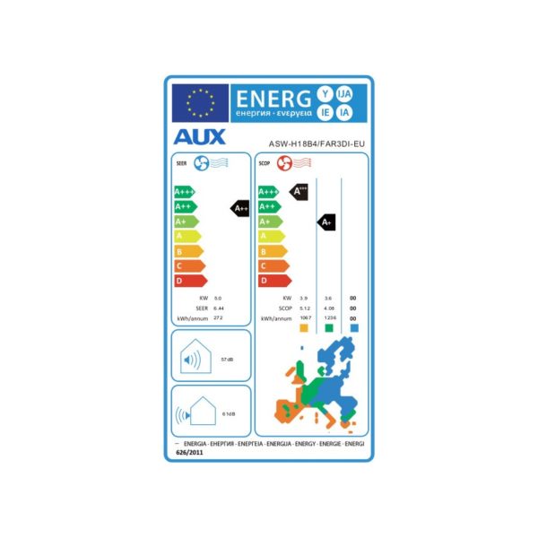 AUX Freedom ASW-H18B4 / FAR3DI-EU Κλιματιστικό Τοίχου 18.000 Btu