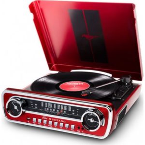 ION Audio Mustang LP Red Πικάπ (812715018863)