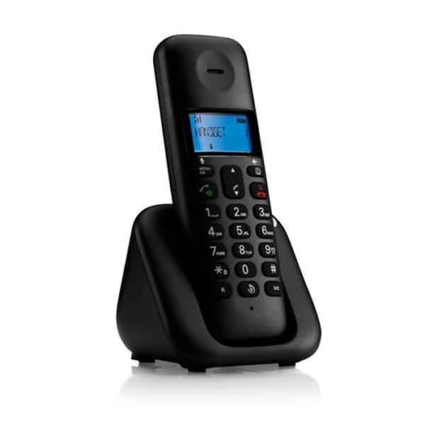 Motorola T301 Black Ασύρματο Τηλέφωνο