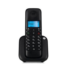 Motorola T301 Black Ασύρματο Τηλέφωνο