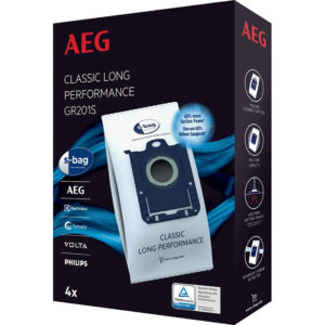 AEG GR201S Σακούλες Σκούπας 4τμχ Συμβατή με Σκούπα AEG / Electrolux / Philips