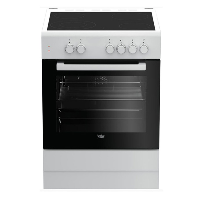 Beko FSM67011GW Ηλεκτρική Κουζίνα Κεραμική
