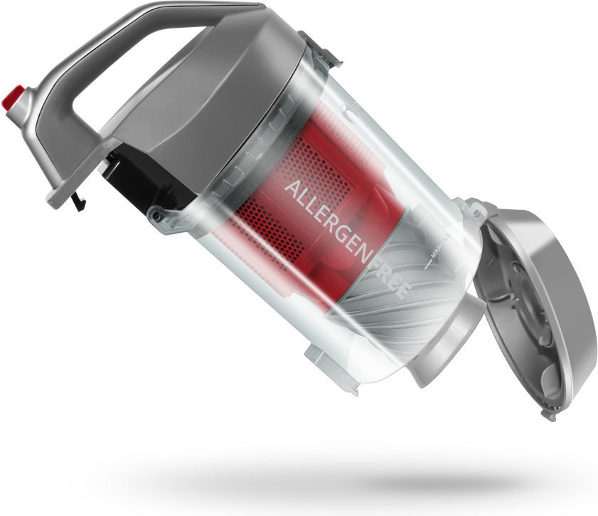 Inventor Epic EP-MC78 Ηλεκτρική Σκούπα 850W με Κάδο 3lt Ασημί - Image 3