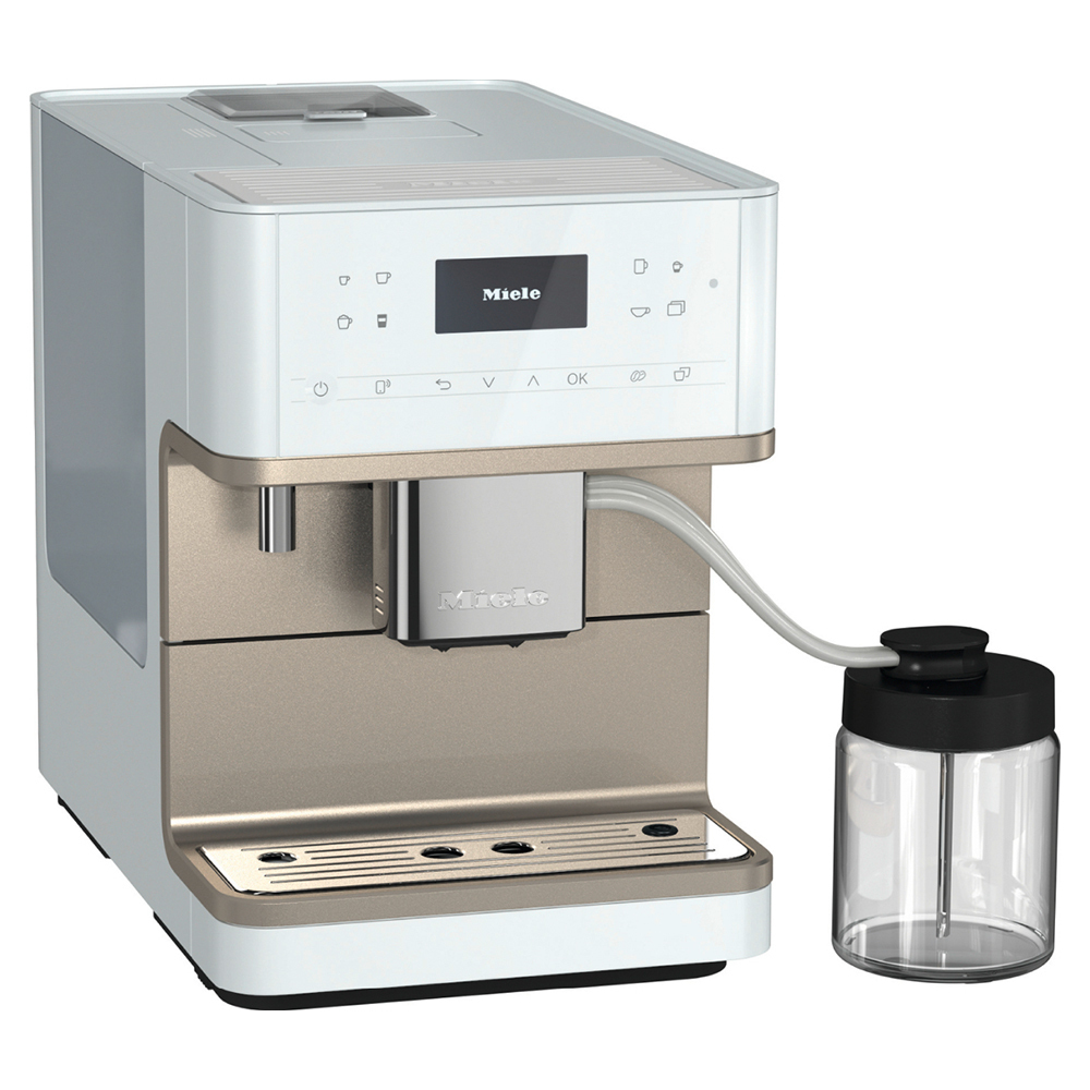 Miele CM 6360 Αυτόματη Μηχανή Espresso 1500W Πίεσης 15bar με Μύλο Άλεσης White Lotus 11580960 - Image 3