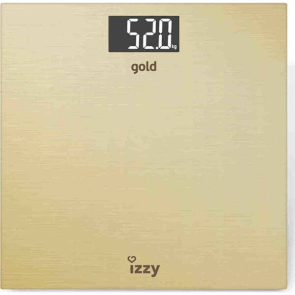 Izzy 3031 Ψηφιακή Ζυγαριά σε Χρυσό χρώμα