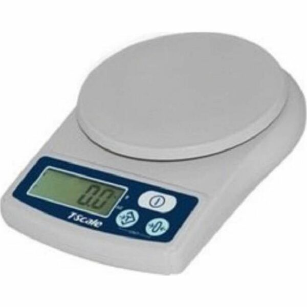 T-Scale LB-1000 Ηλεκτρονική Επαγγελματική Ζυγαριά Ακριβείας με Ικανότητα Ζύγισης 1kg και Υποδιαίρεση 0.1gr