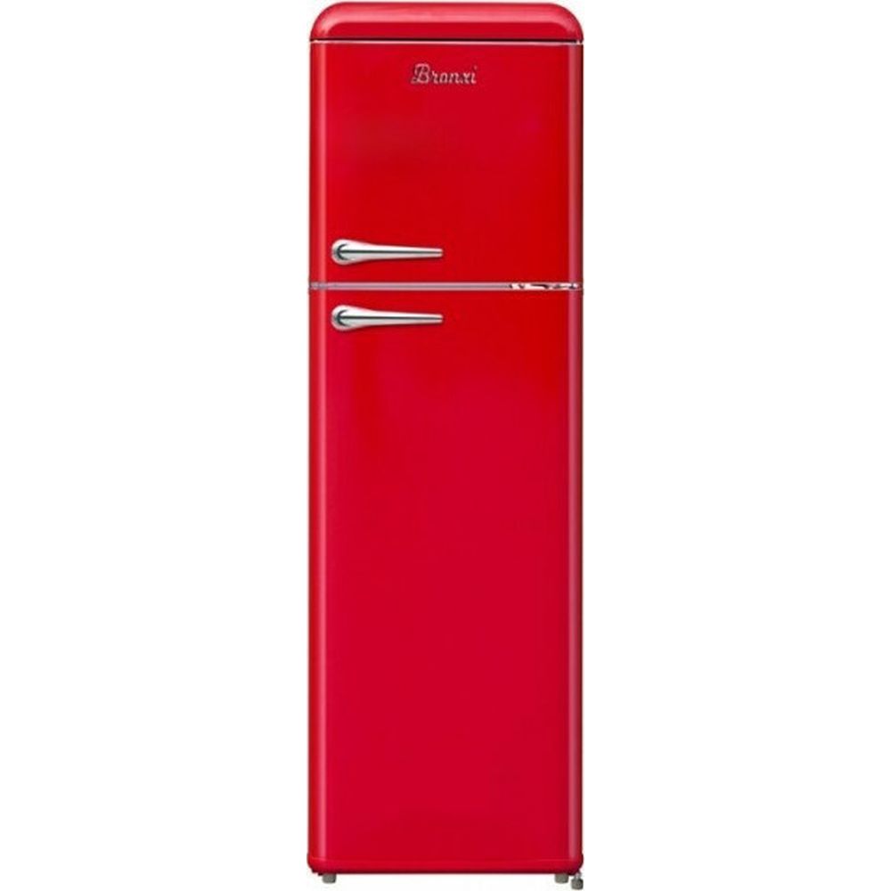 Bronxi BX-1790 RD Ψυγείο Δίπορτο 244lt Υ175xΠ55xΒ58.5εκ. Κόκκινο