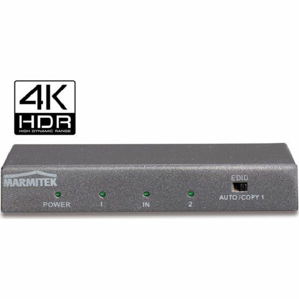 Marmitek Split 612 UHD 2.0 1 είσοδος/2 έξοδοι HDMI Splitter 49.45.0031