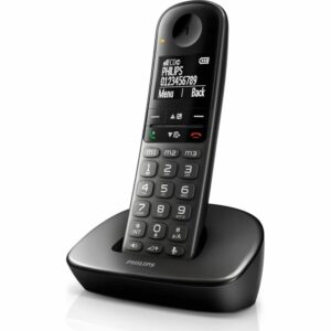 Philips XL4901DS Ασύρματο Τηλέφωνο με Aνοιχτή Aκρόαση Μαύρο