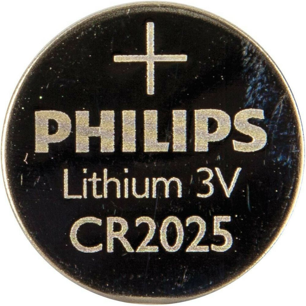 Philips CR2025/01 Electronics Lithium Μπαταρία Ρολογιών CR2025 3V 1τμχ - Image 3