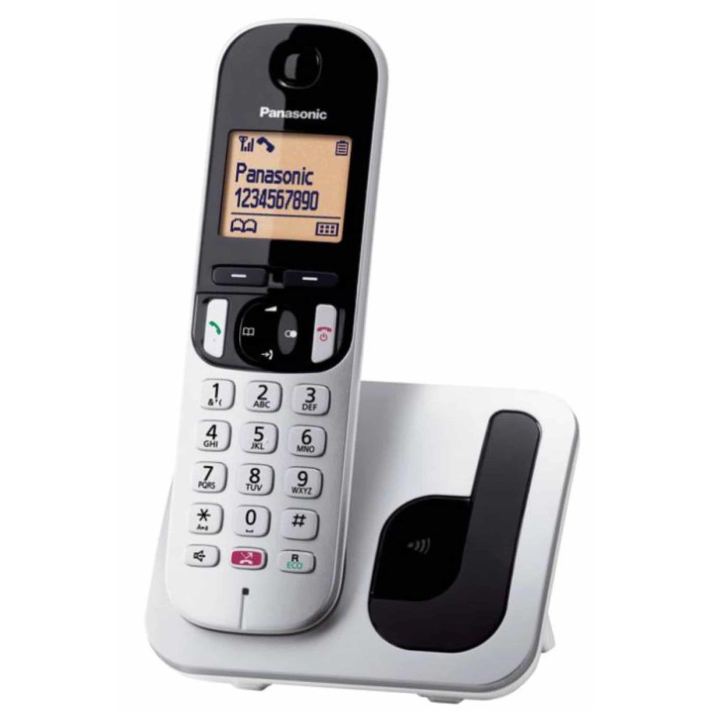 Panasonic KX-TGC250GRS Ασύρματο Τηλέφωνο Ασημί