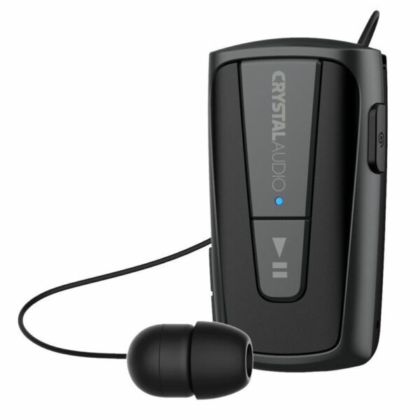 Crystal Audio R3G In-ear Bluetooth Handsfree Ακουστικό Gunmetal