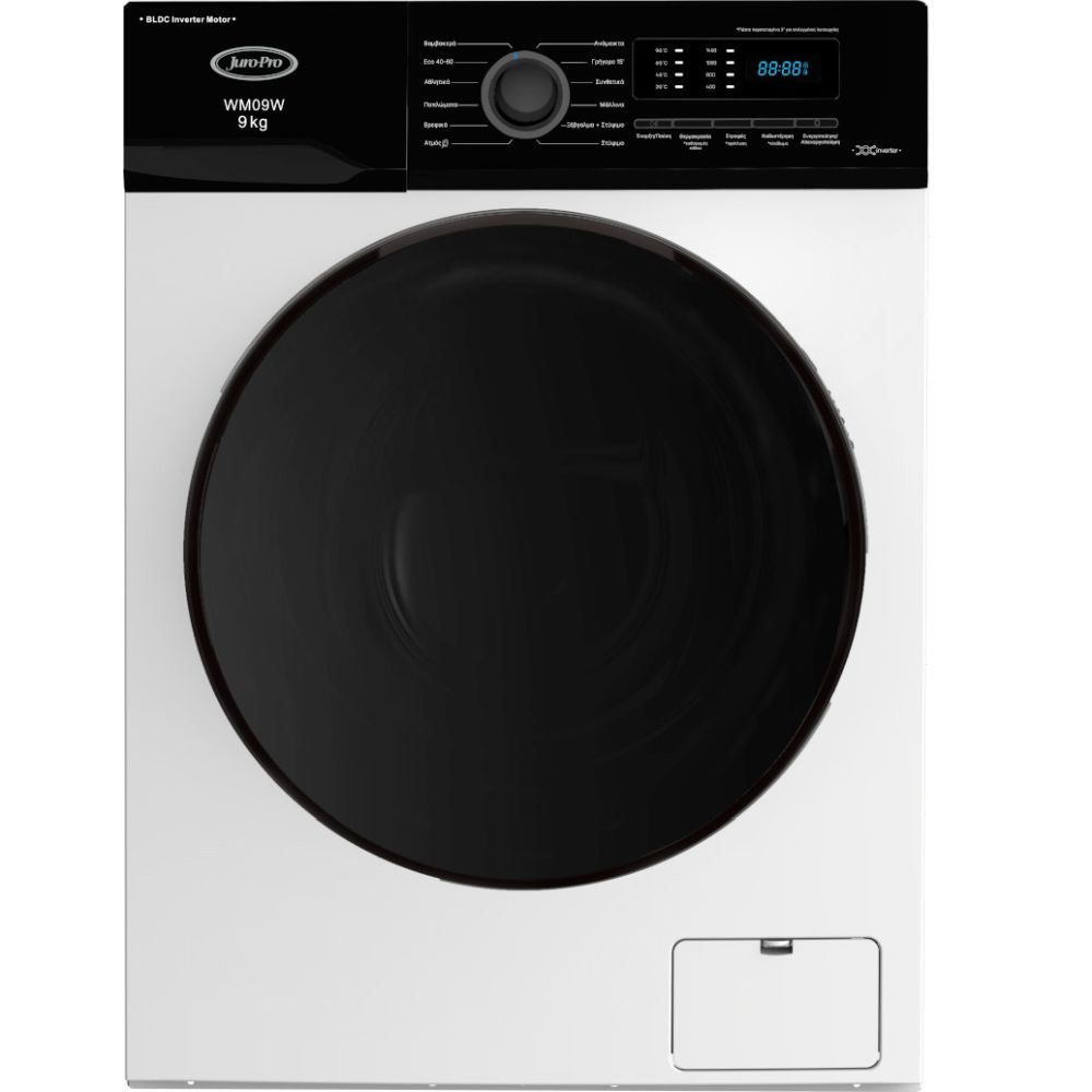 Juro-Pro WM09W Πλυντήριο Ρούχων 9kg 1400 Στροφών