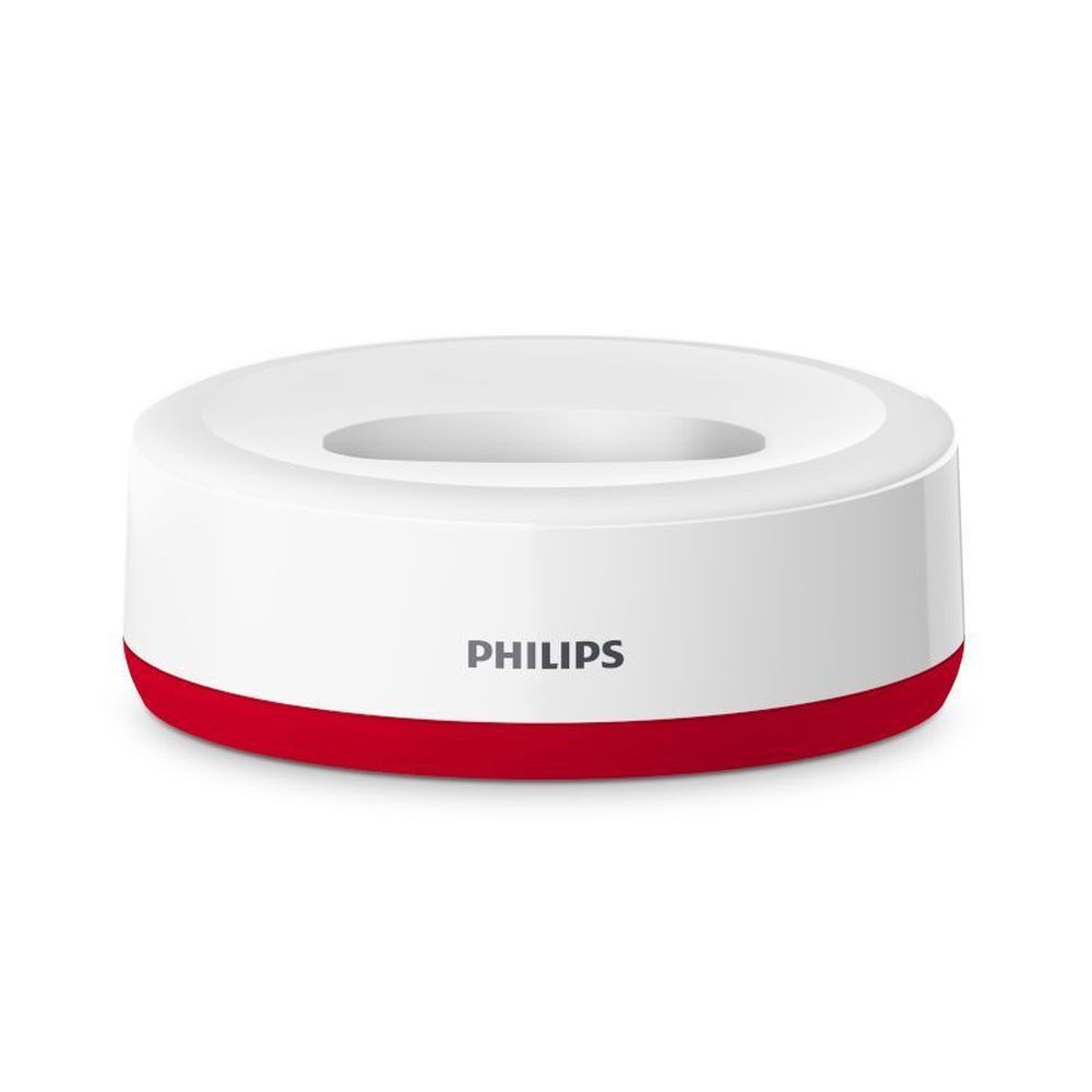 Philips D1611 Ασύρματο Τηλέφωνο με Aνοιχτή Aκρόαση Λευκό / Κόκκινο - Image 3