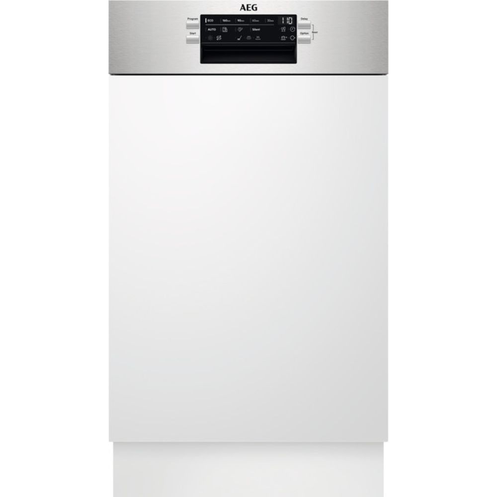 AEG FEE73407ZM Εντοιχιζόμενο Πλυντήριο Πιάτων για 9 Σερβίτσια Π44.6xY81.8εκ. Λευκό