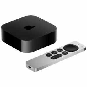 Apple TV Box TV4K UHD με WiFi και 64GB Αποθηκευτικό Χώρο με Λειτουργικό tvOS και Siri