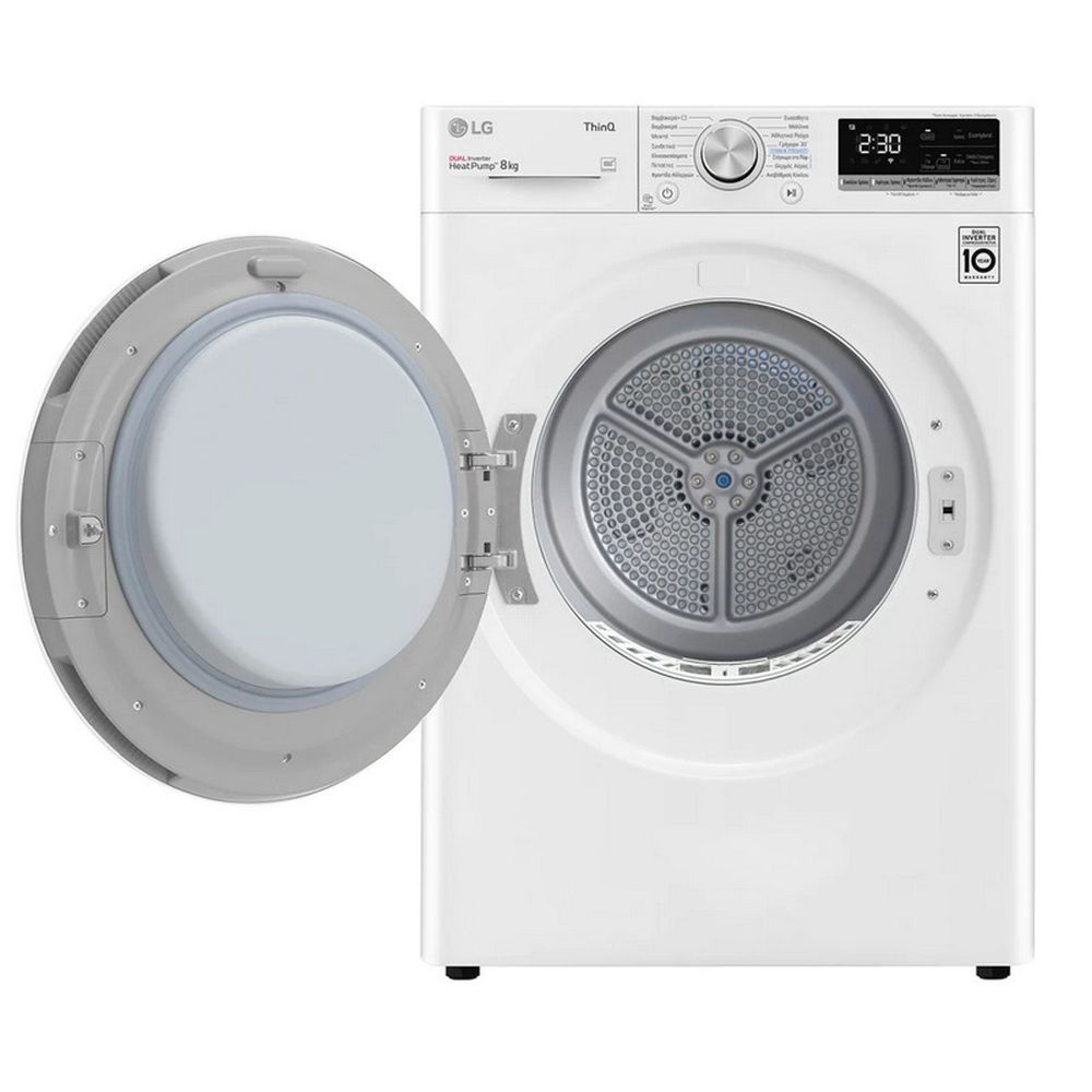 LG RH80V9AV0N Στεγνωτήριο 8kg A+++ με Αντλία Θερμότητας - Image 2