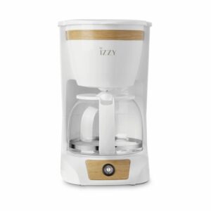 Izzy C108S Καφετιέρα Φίλτρου Wooden White 950W 224324