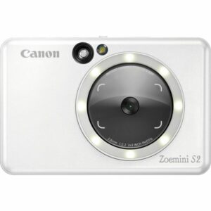 Canon Zoemini S2 ZV223 Φωτογραφική Μηχανή Pearl White