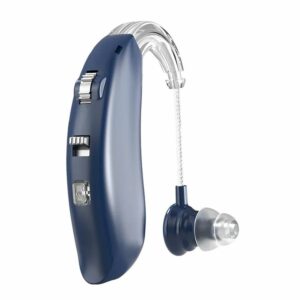 Powertech PT-1096 ακουστικό βαρηκοΐας επαναφορτιζόμενο Bluetooth μπλε