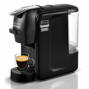 Bruno BRN-0124 καφετιέρα Espresso 3 σε 1 1450W 19 bar μαύρη