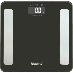 Bruno BRN-0056 Ψηφιακή Ζυγαριά με Λιπομετρητή Μαύρο