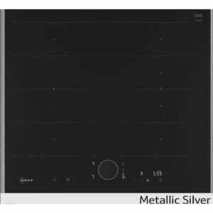 Neff T66YYY4C0 Επαγωγική Εστία Αυτόνομη 61.4x52.7εκ. Metallic Silver