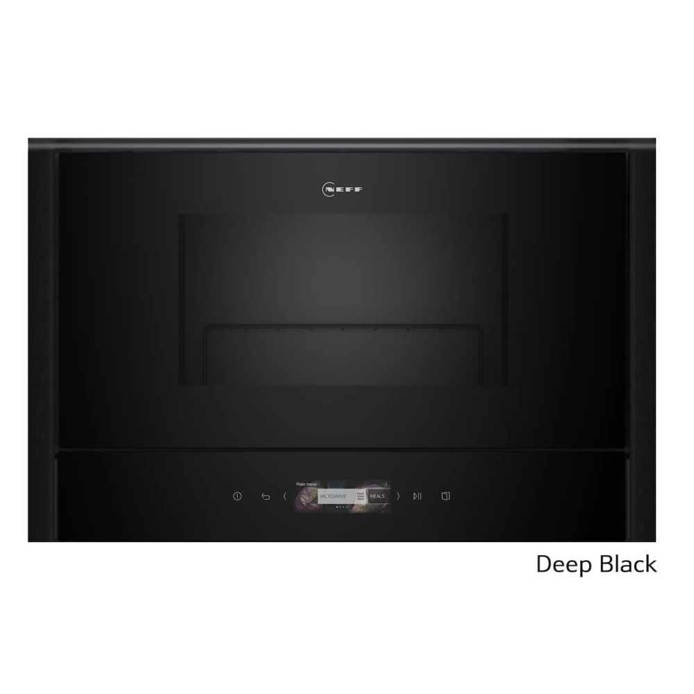 Neff NL9GR31Y1 Εντοιχιζόμενος Φούρνος Μικροκυμάτων 21lt Μαύρος / Deep Black