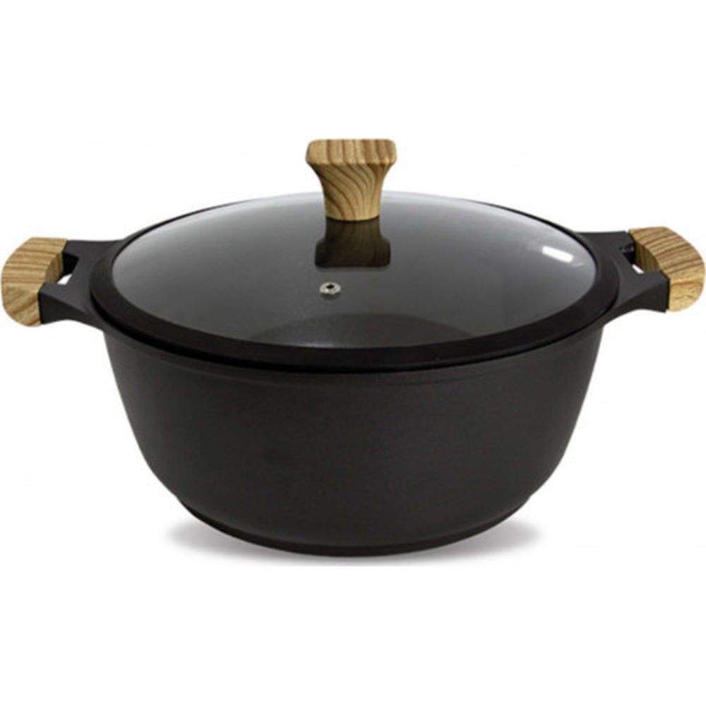 Gruppe Cookin KETG24 Βαθιά Κατσαρόλα από Αλουμίνιο 4lt 24cm