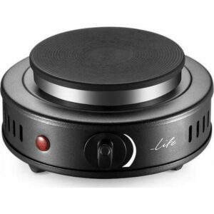 LIFE MATAKI 221-0183 Επιτραπέζια ηλεκτρική εστία Μαύρη 500W