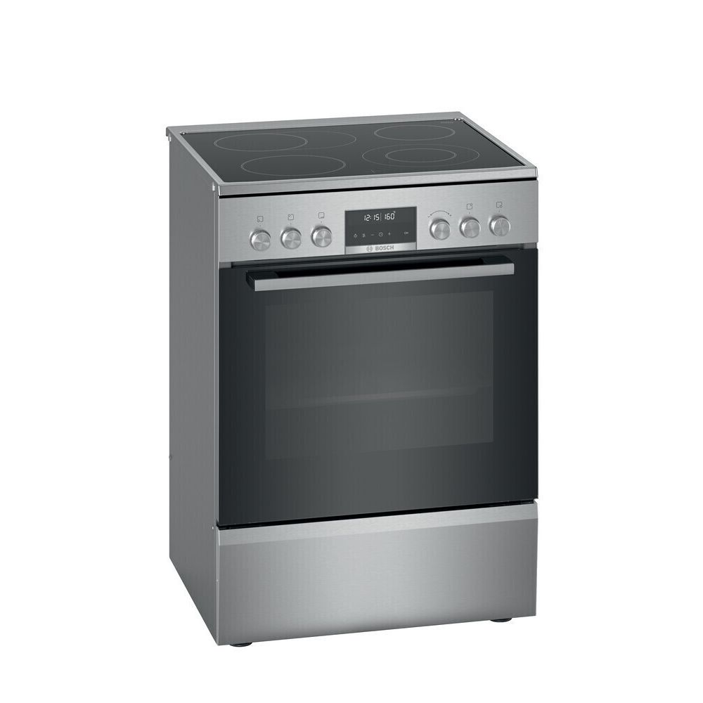 Bosch HKS79U250 Κουζίνα 63lt με Κεραμικές Εστίες Π60cm Inox