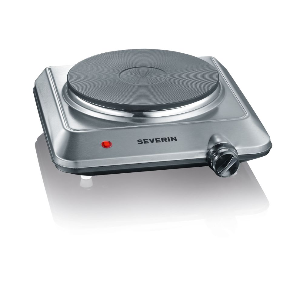 Severin KP 1092 Επιτραπέζια Εστία Εμαγιέ Μονή Inox