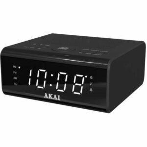 Akai ACR-2010 Ψηφιακό ρολόι-ξυπνητήρι με ραδιόφωνο AM/FM και διπλή αφύπνιση.