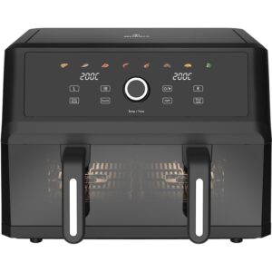 Morris MAF-1106 Air Fryer με Διπλό Αποσπώμενο Κάδο 10.4lt Μαύρο
