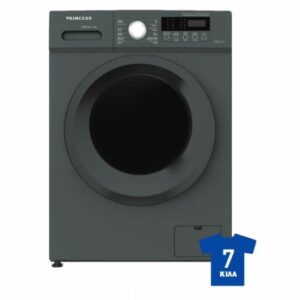 Princess WMBS7CED Πλυντήριο Ρούχων 7kg 1400 Στροφών Ασημί