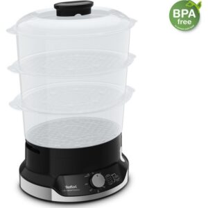 Tefal VC2048 Ατμομάγειρας με 3 Επίπεδα Μαγειρέματος 9lt