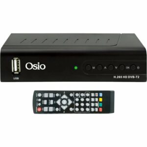 Osio OST-3540D Ψηφιακός Δέκτης Mpeg-4 Full HD (1080p) με Λειτουργία PVR (Εγγραφή σε USB) Σύνδεση USB