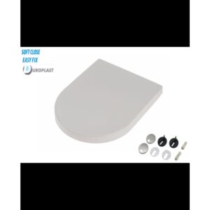 C9BF Κάλυμμα - Καπάκι Λεκάνης W.C Λευκό Duroplast Soft Close