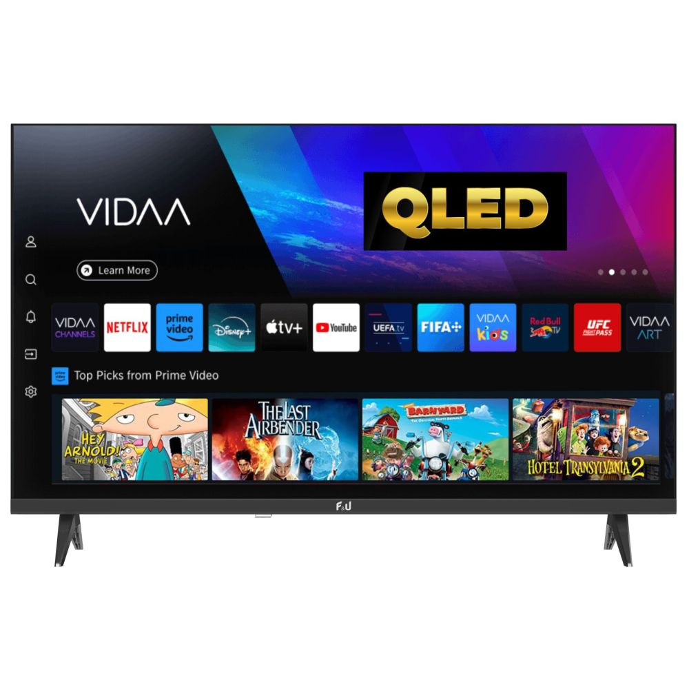 F&U FLV32502QL Smart Τηλεόραση 32" HD Ready QLED