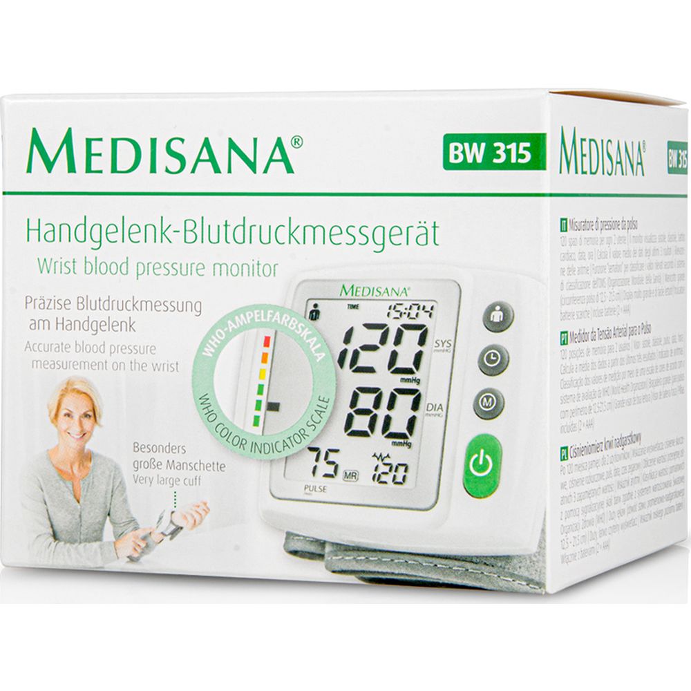 Medisana BW-315 Ψηφιακό Πιεσόμετρο Καρπού με ανίχνευση Αρρυθμίας 51072 - Image 2
