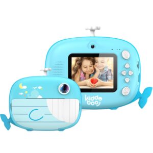 Kiddoboo KBP82BLU FotoFun 2 Whale Blue Compact Φωτογραφική Μηχανή