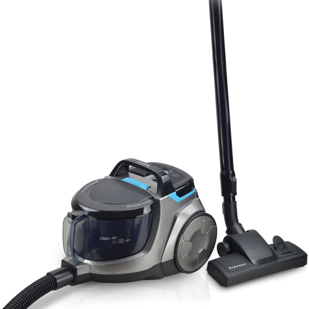 Rohnson R-1245 Ηλεκτρική Σκούπα 800W με Κάδο 3lt Μαύρη - Image 3