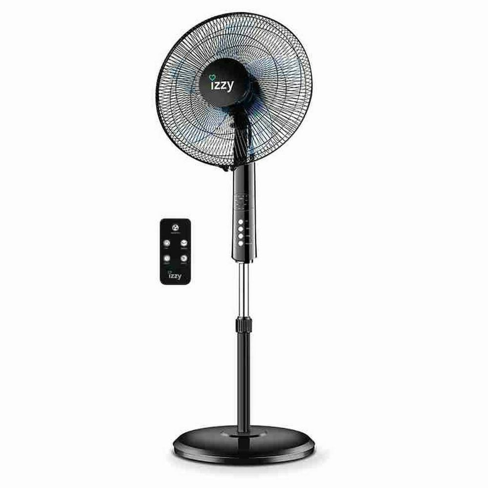 Izzy IZ-9002 Ανεμιστήρας Ορθοστάτης 70W Διαμέτρου 40cm με Τηλεχειριστήριο