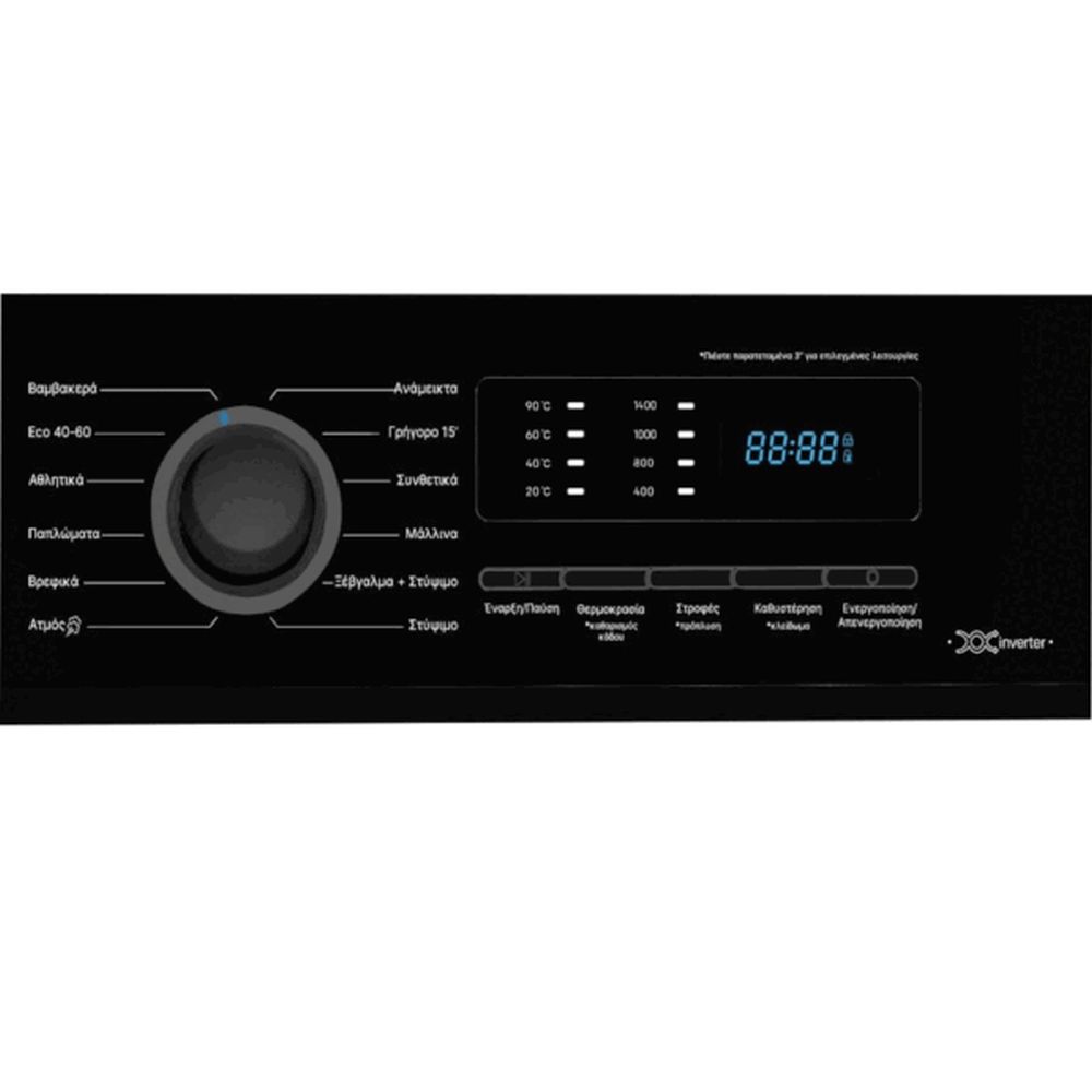 Juro-Pro WM09WA Πλυντήριο Ρούχων 9kg - Image 2