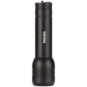 Philips SFL7003R/GRS Φακός LED IPX4 Επαναφορτιζόμενος με Μέγιστη Φωτεινότητα 400lm Μαύρο